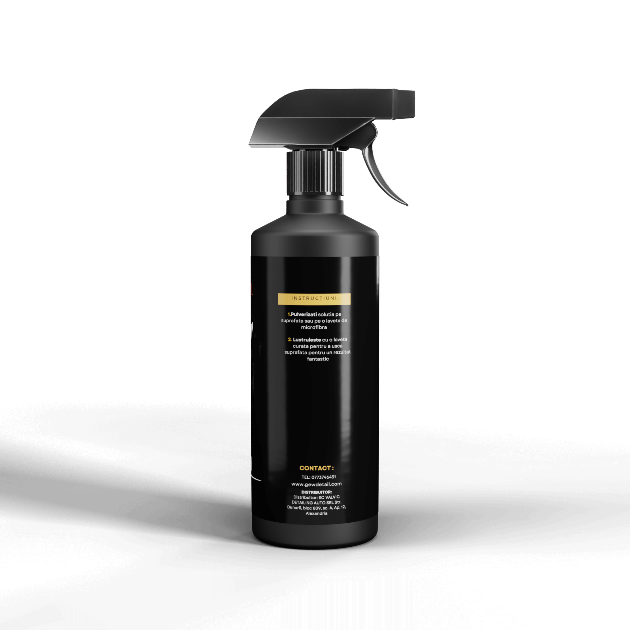 Soluție de Curățare Geamuri și Crom 500ML - Clear Vision GEWDETAIL